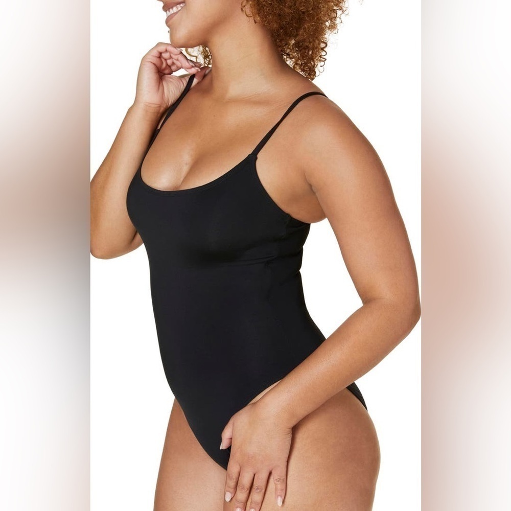 Andie | Women’s Full Coverage Amalfi One Piece Swimsuit Black Size Large